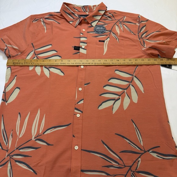 O'Neill Trvlr series 2XL UPF 50+ Short Sleeve Shirt Moisture Wicking Stretch NWT - Picture 9 of 15
